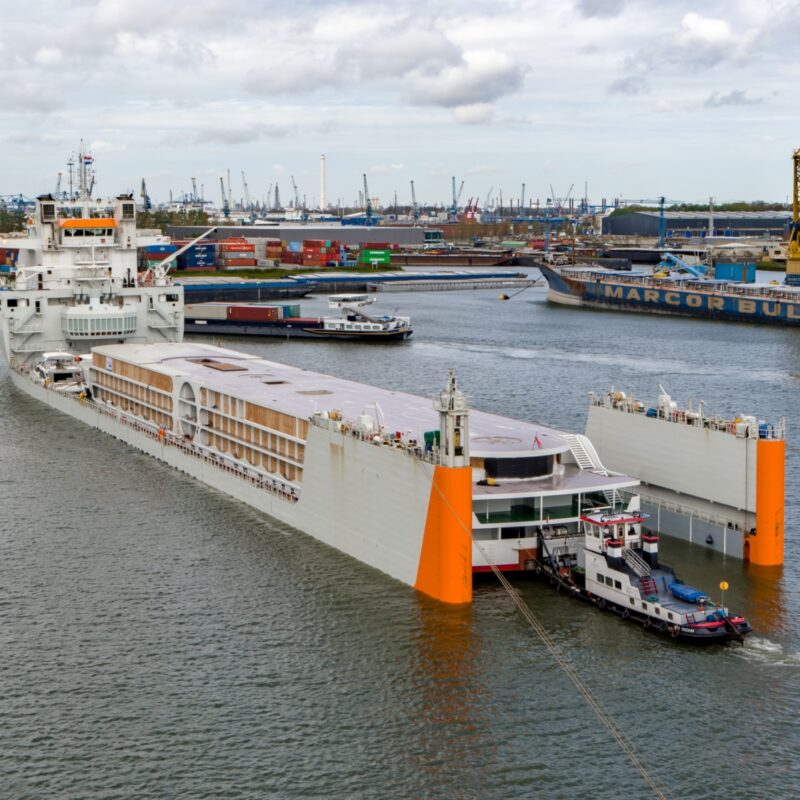Aankomst riviercruiseschip A-ROSA Rotterdam, nieuws, riviercruiseschip