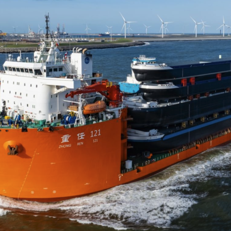 zhong ren, holland shipyards group, hull