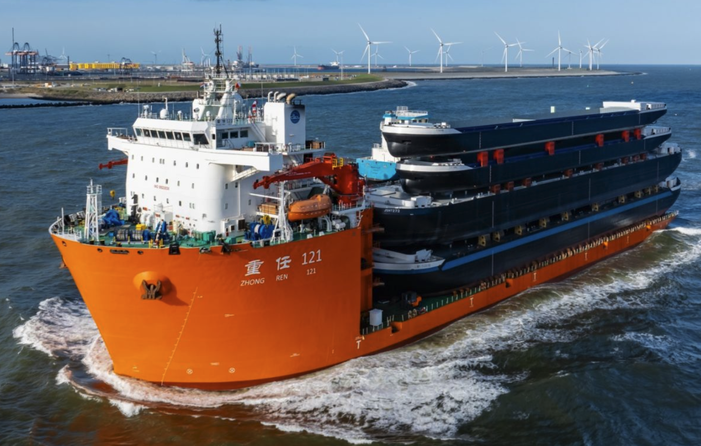 zhong ren, holland shipyards group, hull