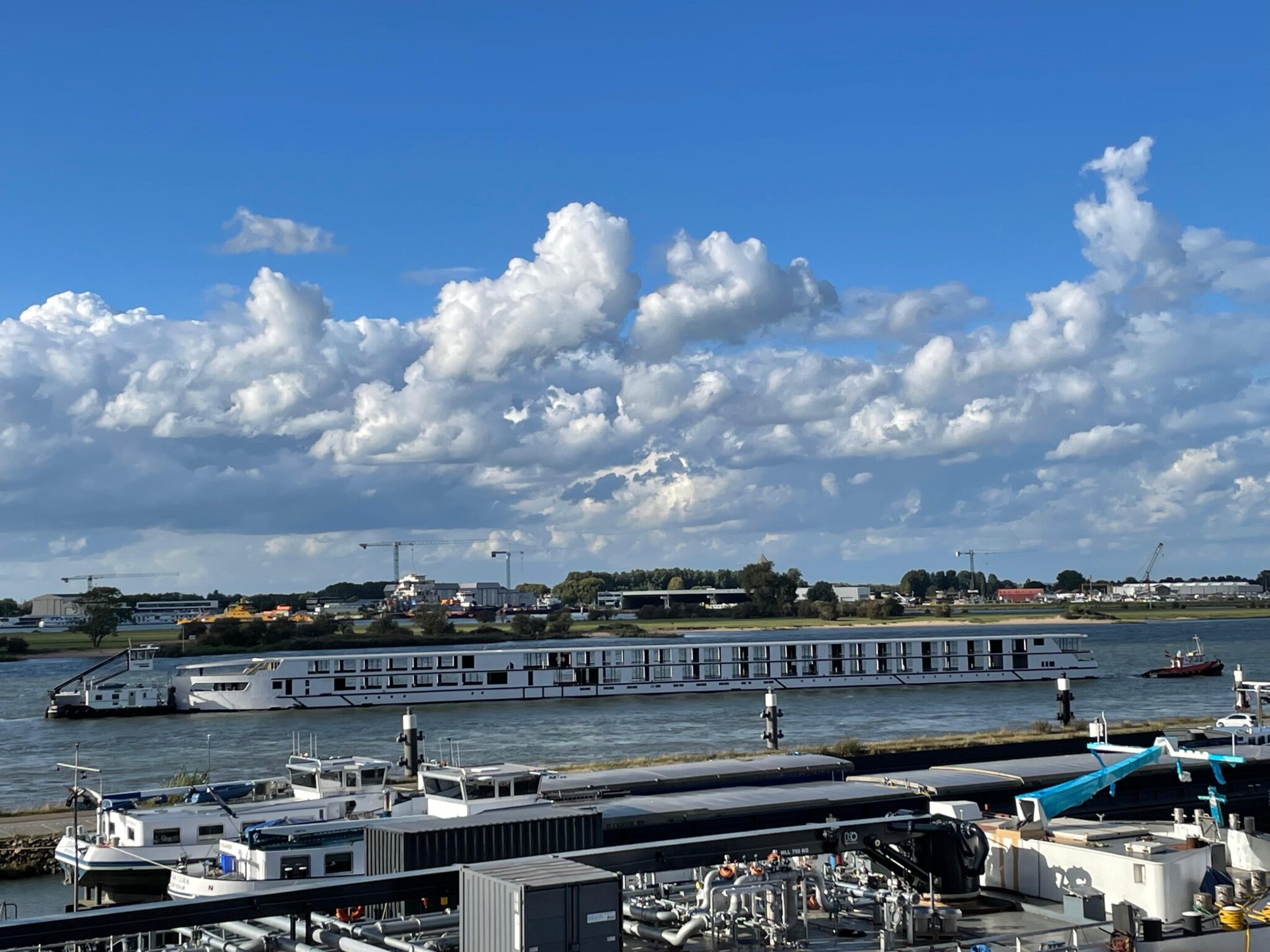 Century Cruises enters European market – river cruise vessel under construction at Concordia Damen (Image at LateCruiseNews.com - October 2025)