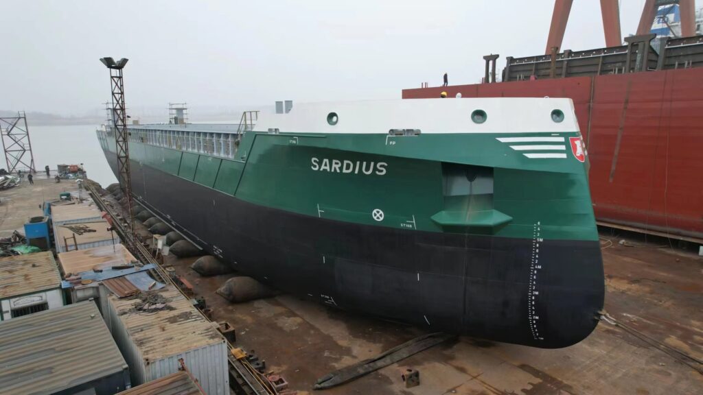 sardius, concordia damen, geleverde schepen, recent deliveries, seagoing vessels, zeegaande schepen